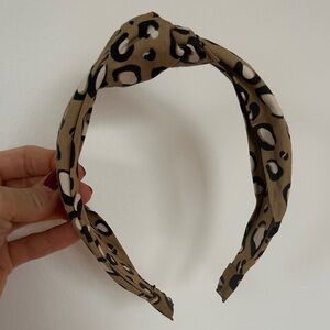 Madewell Leopard Print Headband